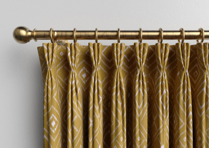 Newquay, Mustard - Made to Measure Curtain - Image 11